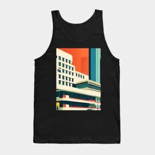 Minimalist City House Tank Top